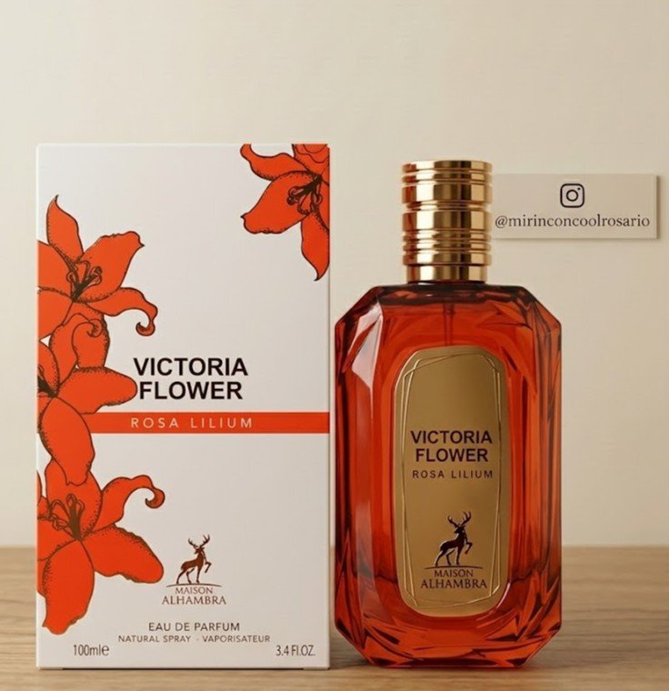 Victoria Flower Ros Lilium EDP 100ml