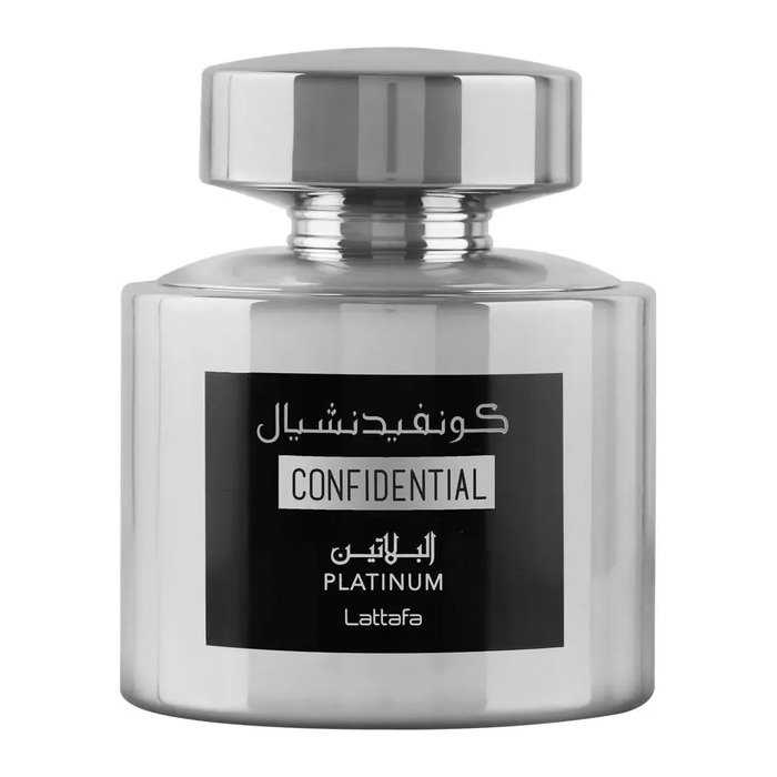 Perfume Unisex Lattafa Confidential Platinum Edp 100 Ml
